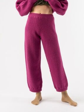 Baserange Mea Pants in Cuan Pink